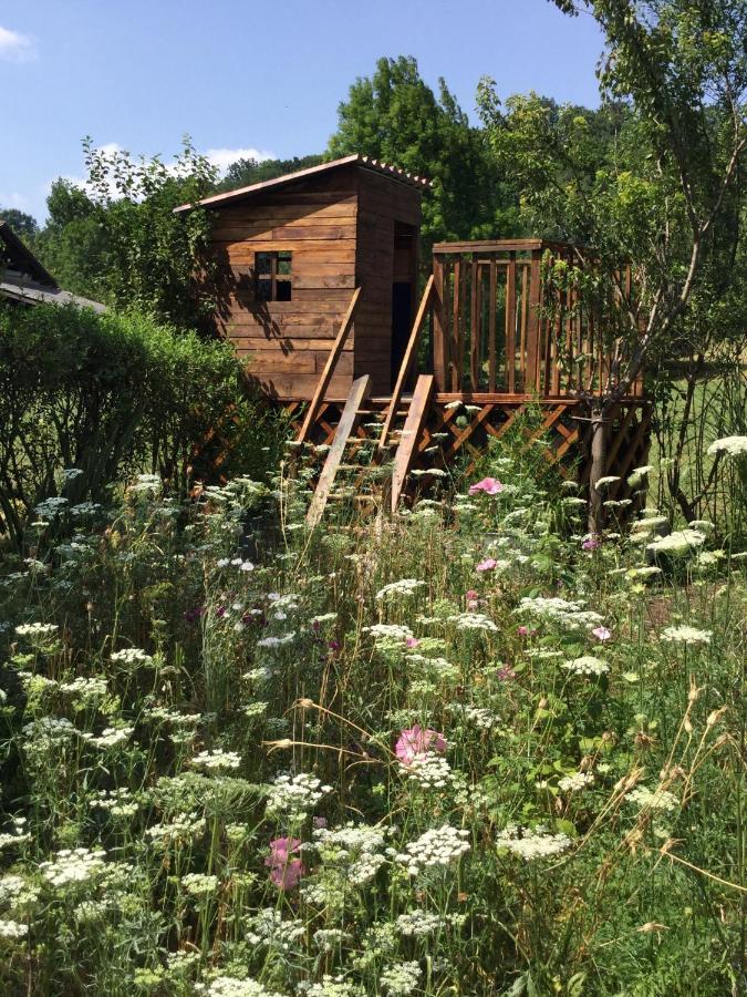 Loft Atypique Bed and Breakfast Villeneuve-de-Rivière Εξωτερικό φωτογραφία